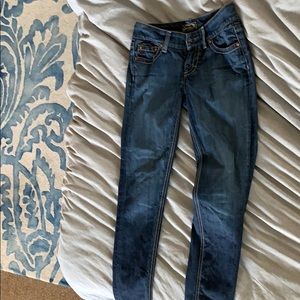 Seven Skinny Dark Jeans